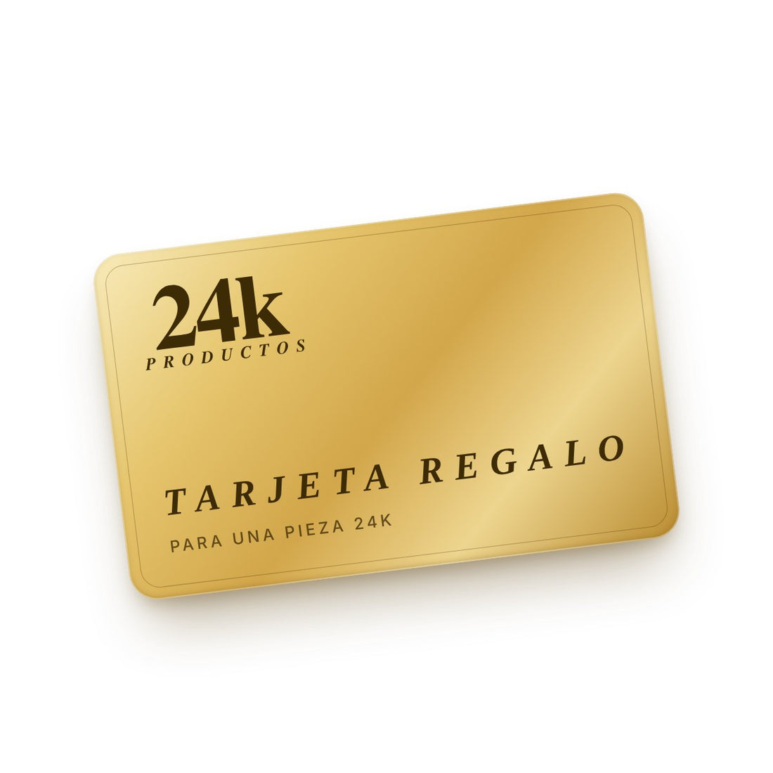 Productos 24K gift card