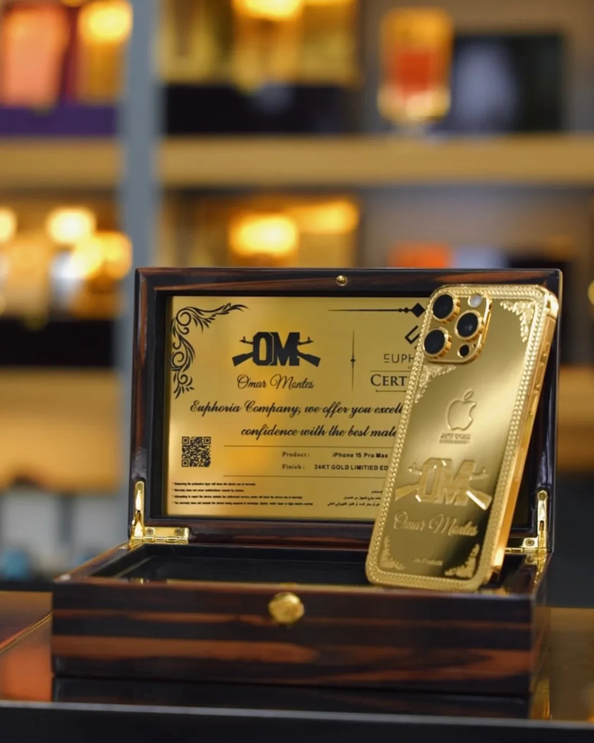 Certificate and presentation case