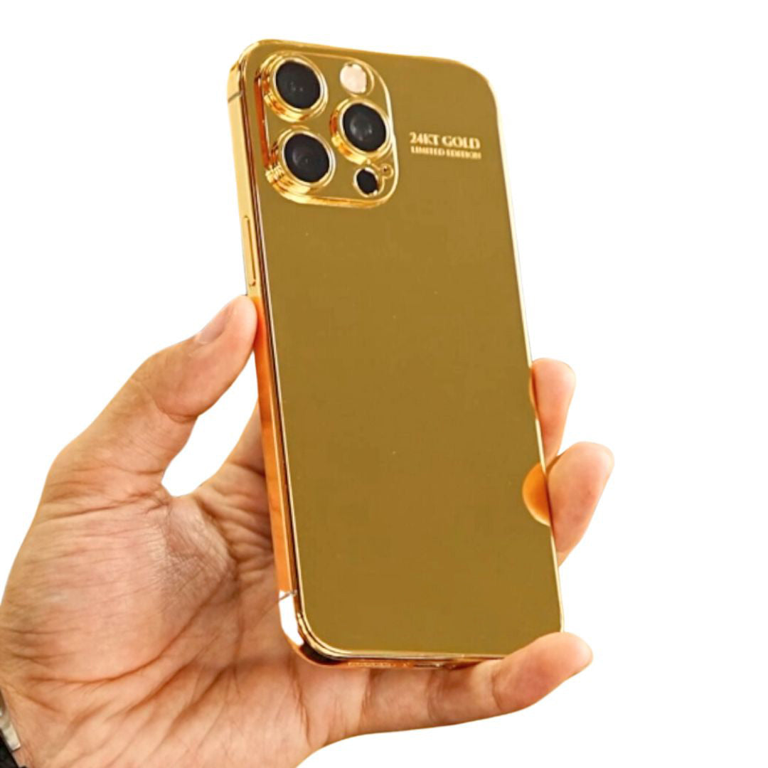 iPhone 16 Pro Max 256GB Bañado en Oro de 24K
